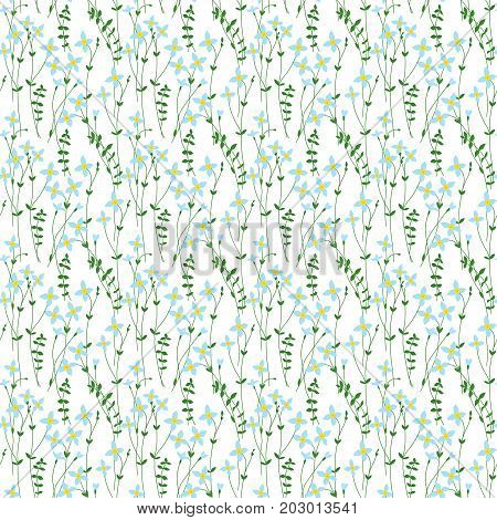 Seamless Bluet Pattern