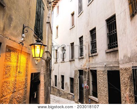 View on Asolo in the province of Treviso Veneto Italy