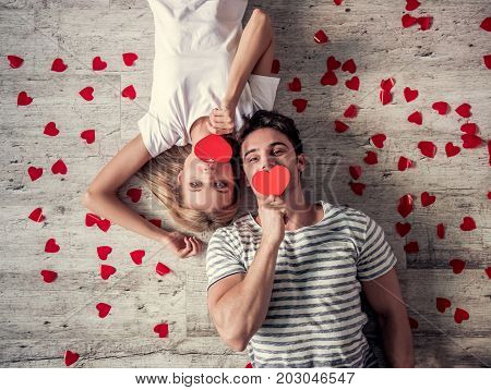 Romantic Young Couple