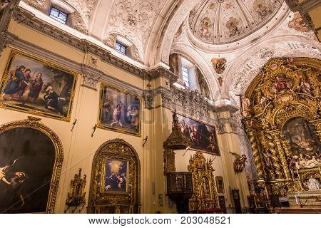 Hospital De La Caridad Church, Seville, Spain