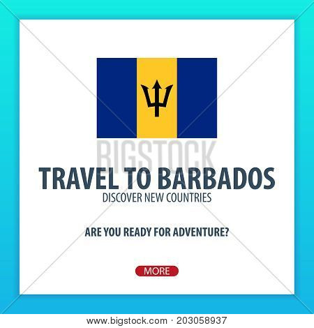 Travel To Barbados. Discover And Explore New Countries. Adventure Trip.