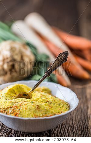 Vegeta Seasoning Spices Condiment With Dehydrated Carrot Parsley Celery Parsnips And Salt With Or Wi