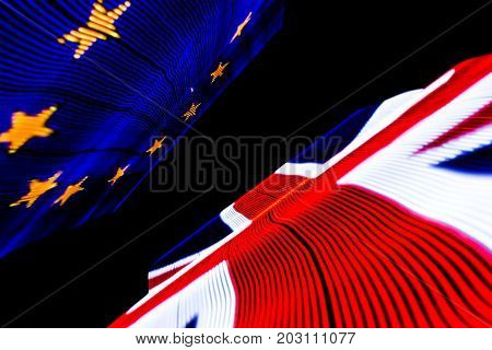Uk And Eu Flags