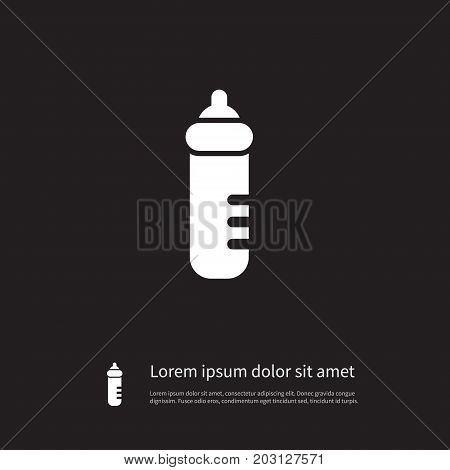 Infant Nutrition Vector Element Can Be Used For Feeder, Infant, Nutrition Design Concept.  Isolated Feeder Icon.