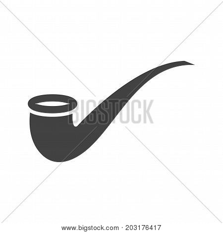 Pipe, smoking, pirate icon vector image. Can also be used for pirate. Suitable for use on web apps, mobile apps and print media.