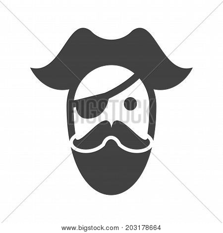 Hat, pirate, character icon vector image. Can also be used for Pirate. Suitable for use on web apps, mobile apps and print media