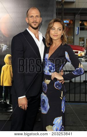LOS ANGELES - SEP 5:  Gustaf Skarsgard, Caroline Sjostrand at the 