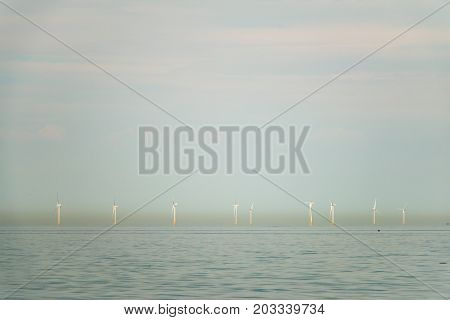 View Of Whitstable Bay From Whitstable Beach