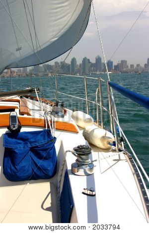 ล่องเรือในอ่าวซานดิเอโก