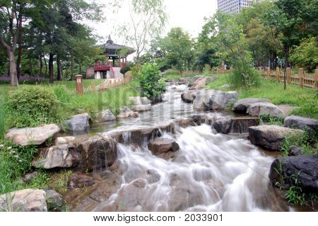 Séoul Yeoido parc Stream