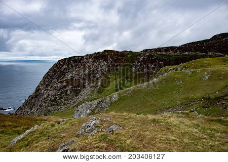 View of Slieve League Cliffs, County Donegal, Ireland