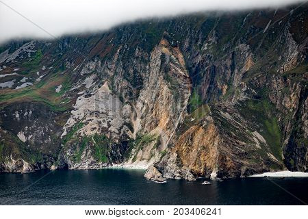 View of Slieve League Cliffs, County Donegal, Ireland