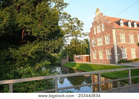 the old Castle of gemen in germany