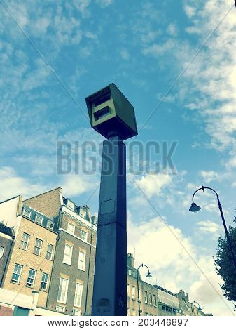 London high rise speed camera - filter applied
