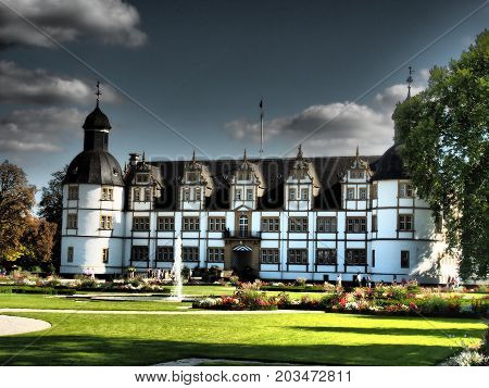 the Castle of schloss Neuhaus near paderborn