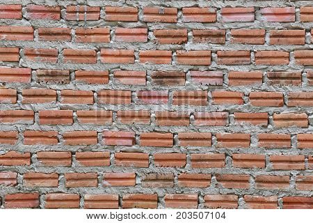 brick wall in decoration architecture for the design background.