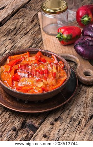 Lecso Classic Dish Of Hungarian Cuisine