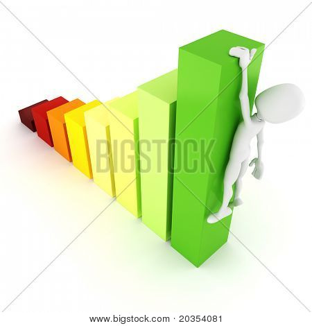 3 Mann hängen für die Top-position