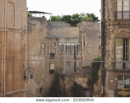 Casteddu (meaning Castle Quarter) In Cagliari