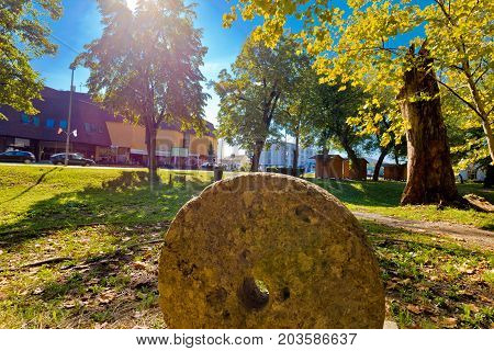 Town Of Virovitica Park And Street View