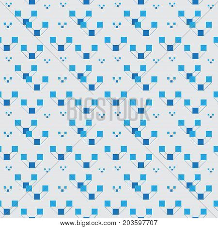 Abstract Geometric Seamless Pattern. Vector Background