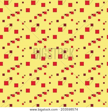 Abstract Geometric Seamless Pattern. Vector Background