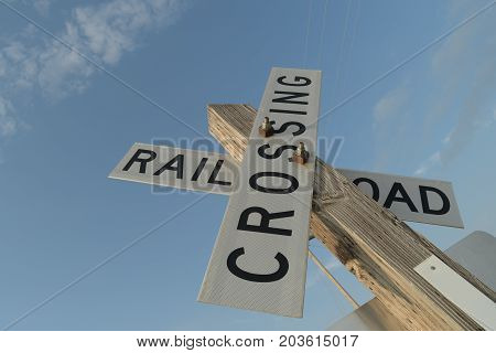 Railroad Crossing Sign