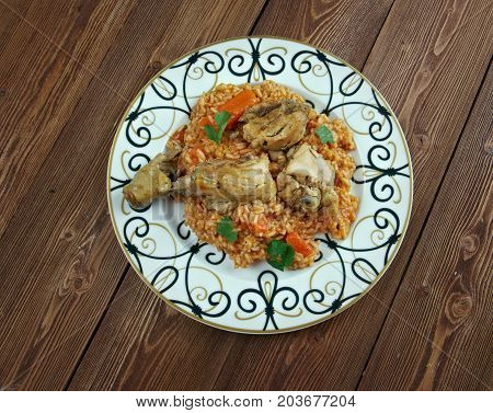 Riz Gras  Poulet