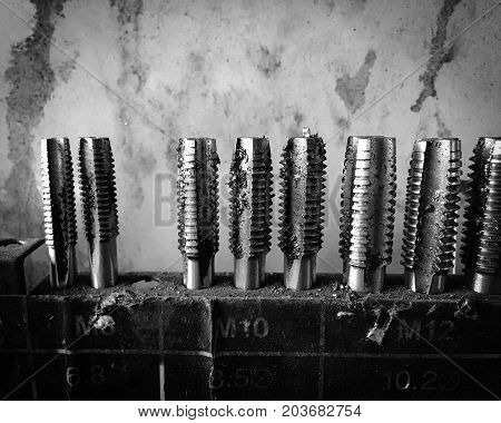 close up photo of spiral tools .