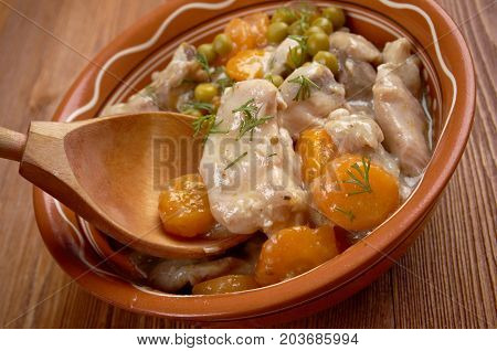 Calf's Fricassee