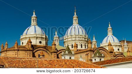 Church Domes In Cuenca