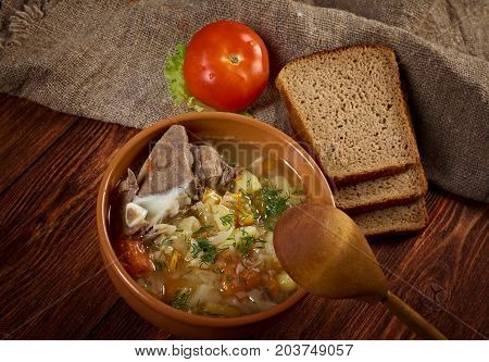 Russiancabbage Soup - Stchi