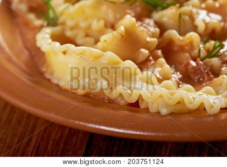 Pasta Mafalde With  Beef