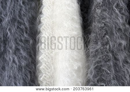 View Of Shawl On Counter