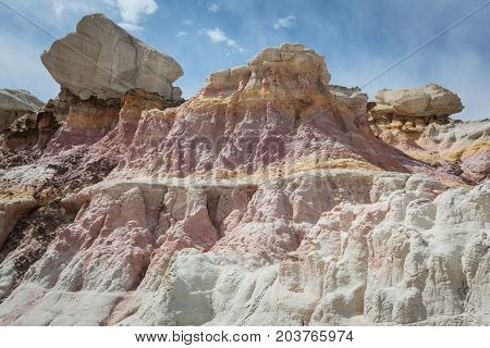 Calhan Paint Mines are a geological formation near Calhan Colorado