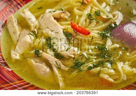 Tokmach-chicken Soup