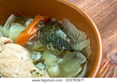 Russian National Cabbage Soup