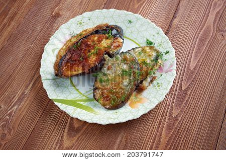 cotolette di melanzane - Italian appetizer with eggplant