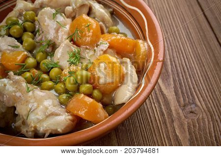 Calf's Fricassee