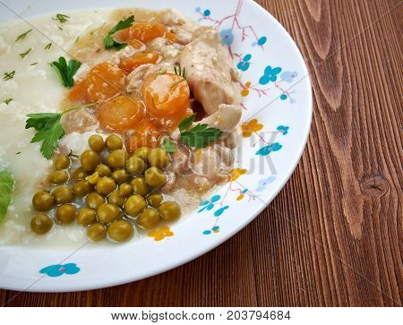 Calf's Fricassee