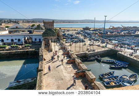 Fortress In Essaouira. Morocco