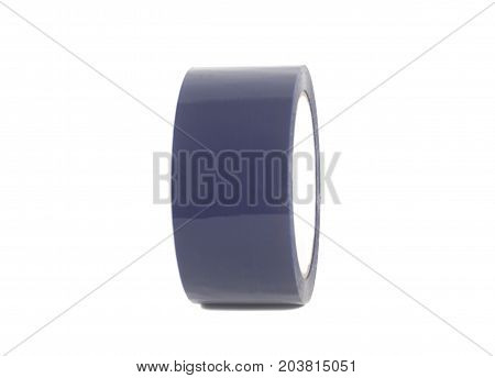 Roll of sticky insulating scotch tape isolated on a white background
