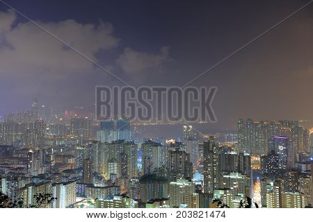 Night Of The Kowloon, Hong Kong Skyline