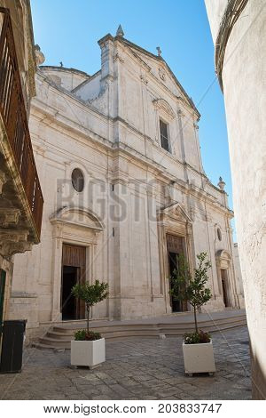 Mother Church of Assumption. Ceglie Messapica. Puglia. Italy.