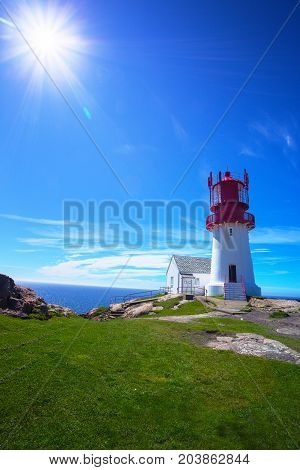 The Lindesnes Lighthouse