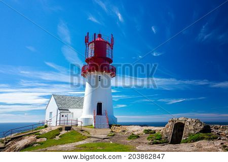 The Lindesnes Lighthouse