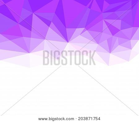 Geometric Orange and White Abstract Vector Background for Use in Design.