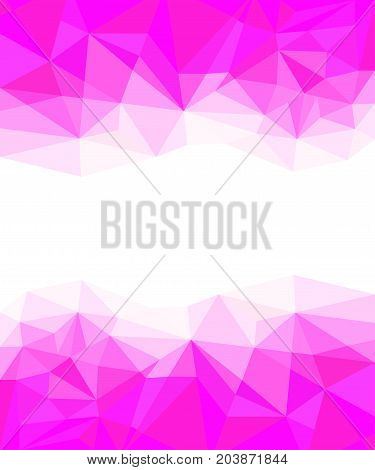 Geometric Orange and White Abstract Vector Background for Use in Design.