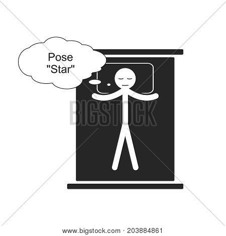 various human poses for sleep, vector illustration