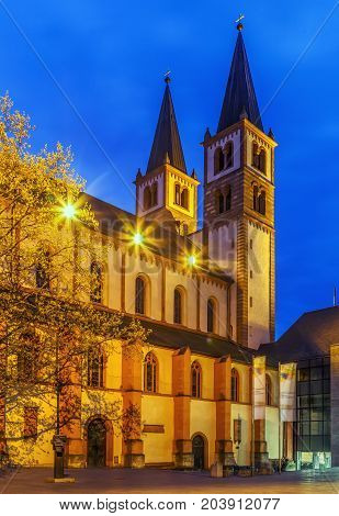 Wurzburg Cathedral is a Roman Catholic cathedral in Wurzburg in Bavaria Germany dedicated to Saint Kilian.